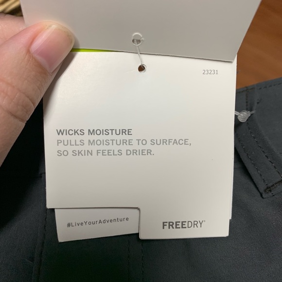 Eddie Bauer Slate Horizon Guide Chino Shorts - Picture 6 of 8